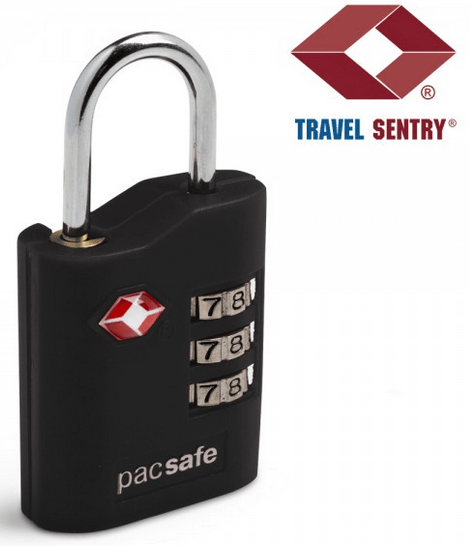 Pacsafe Prosafe 700 TSA Combination Padlock - U.N. Luggage Canada