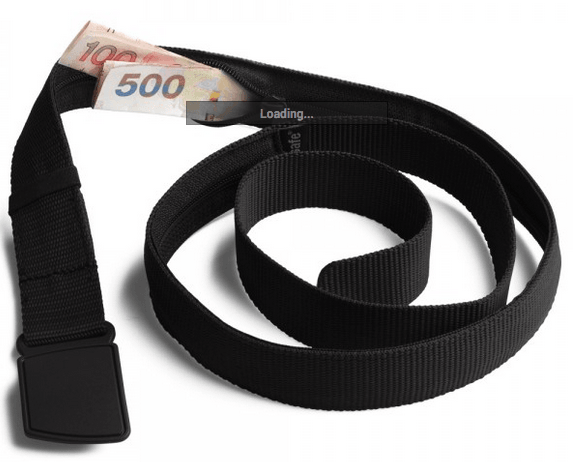 Pacsafe Cashsafe Anti-Theft Travel Belt Wallet - U.N. Luggage Canada