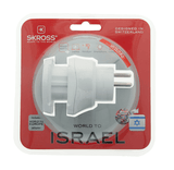 SKROSS Combo World Adapter to Israel - U.N. Luggage Canada