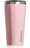 16oz gloss rose quartz corkcicle tumbler
