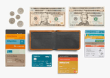 Bellroy Hide & Seek RFID Wallet Interior Layout