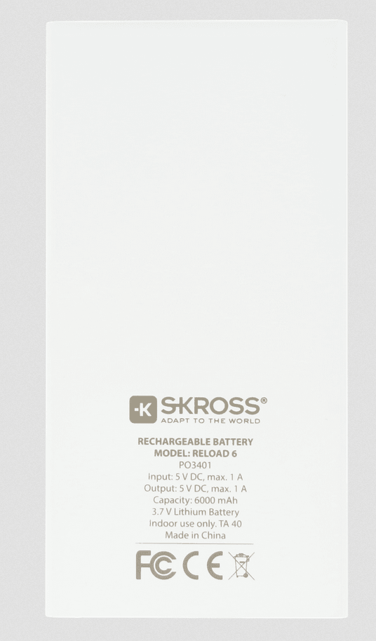 SKROSS Reload 6 Powerbank - U.N. Luggage Canada
