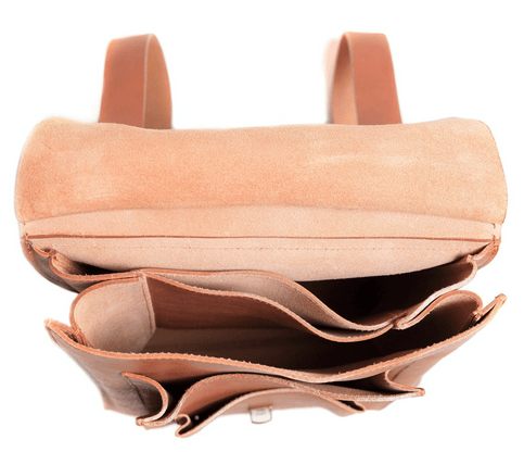 Korchmar Houston Natural Leather Backpack - U.N. Luggage Canada