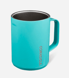 16oz gloss turquoise corkcicle mug