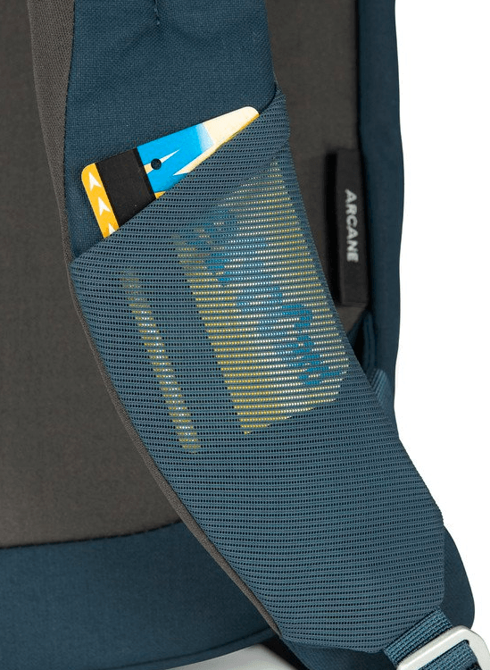 Osprey Arcane Small Day Pack Straps Mesh Card Pocket