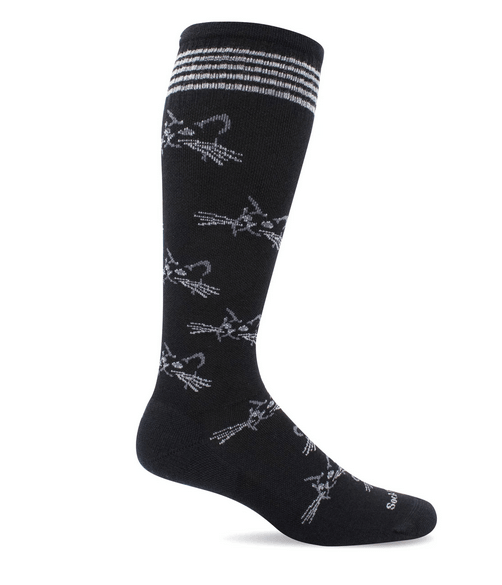 Sockwell Women's Feline Fancy Graduated Compression Sock