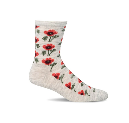 Sockwell Women's Poppy Essential Comfort Crew Socks