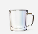 Corkcicle 12oz Glass Mug Double Pack