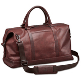 Mancini Buffalo 20" Leather Duffle Bag