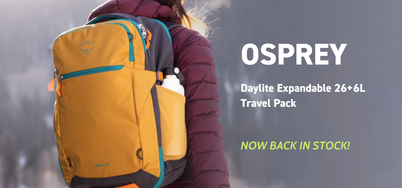 Osprey Daylite Expandable 26 + 6L Travel Pack Osprey Daylite Expandable 26 + 6L Travel Pack