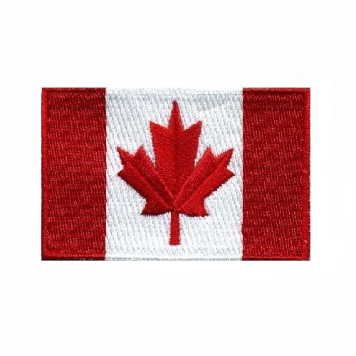 Canada Flag Patches: Various Sizes