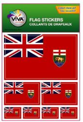 Manitoba Flag Sticker Multi-pack