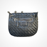 The Trend Milano Woven Leather Handbag