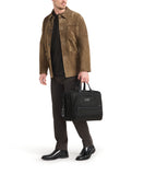 Tumi Alpha Medium Expandable 15" Expandable Briefcase-Leather