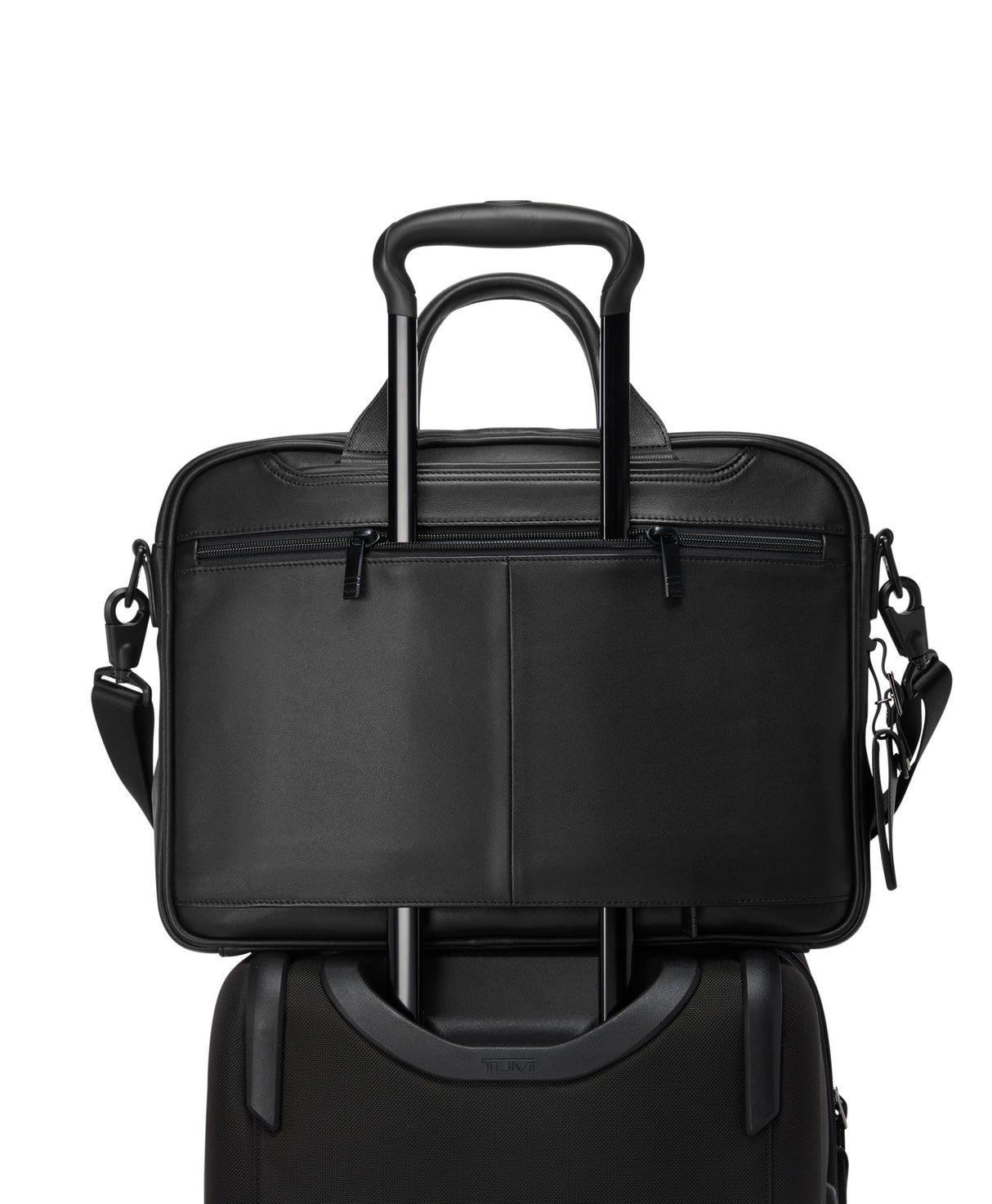 Tumi Alpha Medium Expandable 15" Expandable Briefcase-Leather