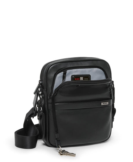 Tumi Alpha Medium Crossbody Bag-Leather