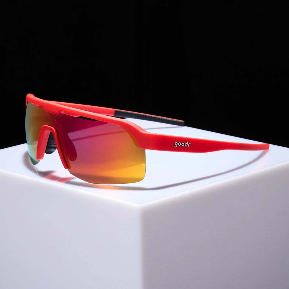 Goodr Bolt G Dante's Shin Splint Inferno Sunglasses