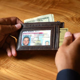 Jack Georges Voyager Zippered Card Holder