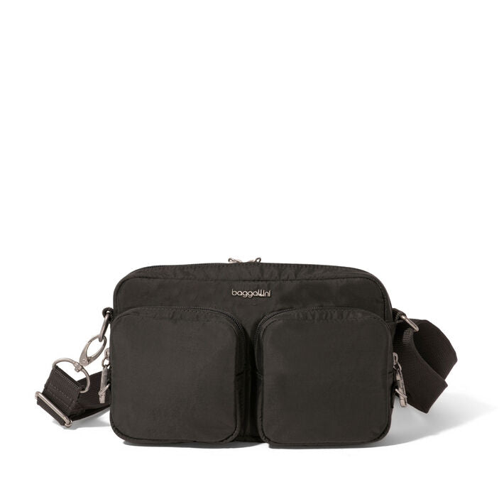 Baggallini Securtex Anti-Theft Treasure Crossbody