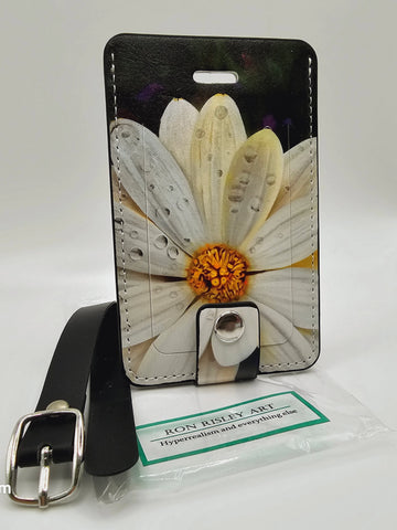Ron Risley Art-Floral Luggage Tags
