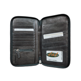 Derek Alexander Small Full Zip Travel Wallet