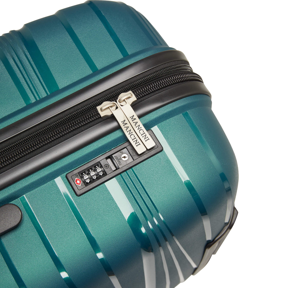 Mancini Bermuda Collection 20" Carry-On Spinner Luggage