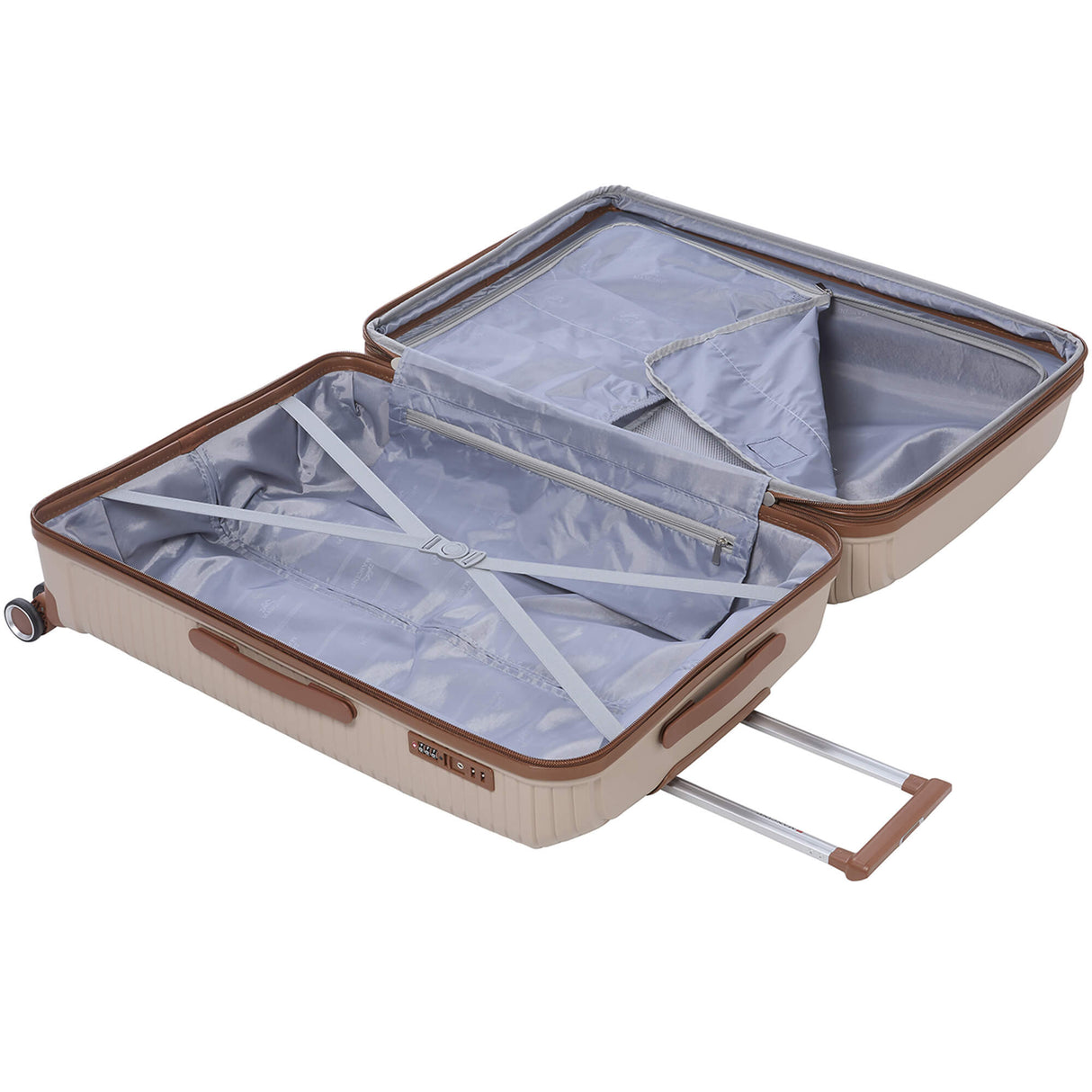 Mancini St. Lucia Collection 20" Expandable Carry-On Spinner