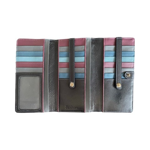 Derek Alexander Prism Ladies Trifold Bill & Multi CC Clutch
