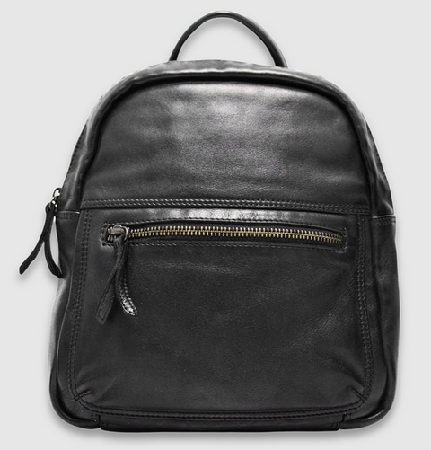 The Trend Parme Leather Backpack