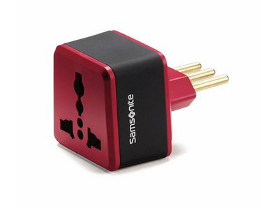 Samsonite Italy Travel Grounded Adapter Plug