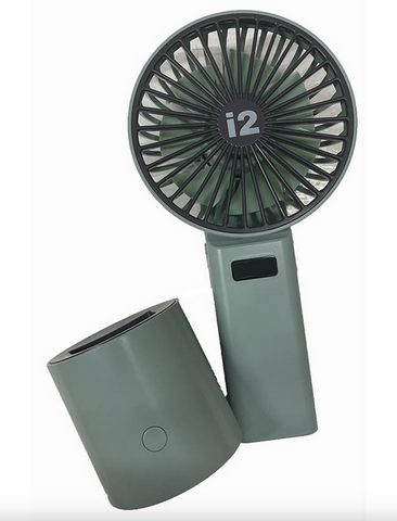 i2 5 Speed Handheld Fan with Tilt, Oscillation