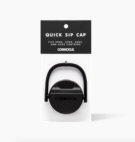 Corkcicle Quick Sip Cap - Fits 20oz, 30oz and 40oz Sport Canteens