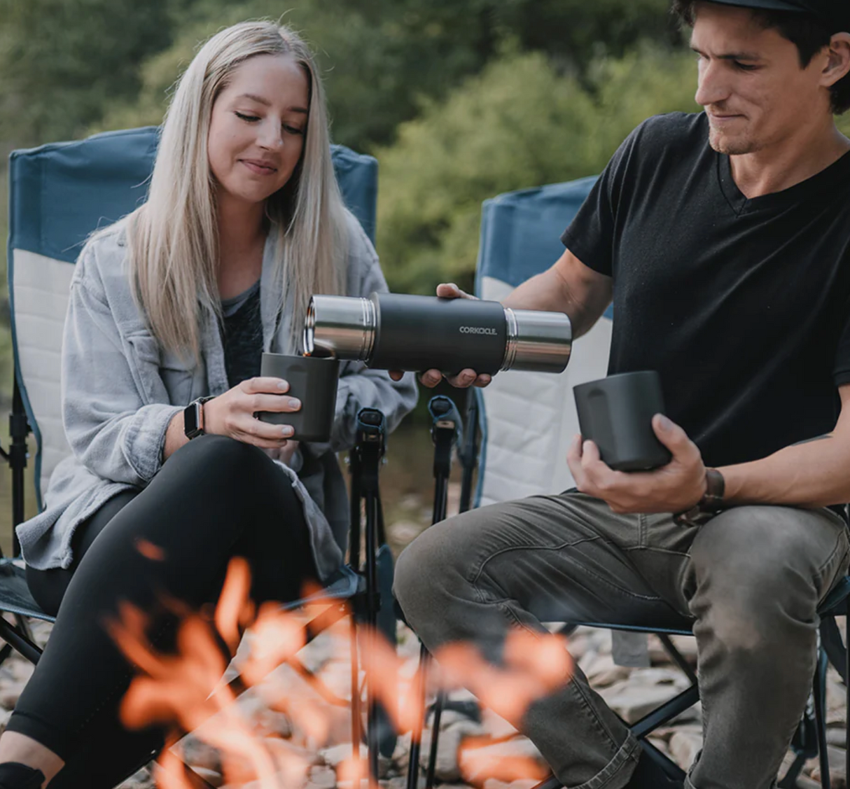 Corkcicle Traveler 36oz Insulated Travel Thermos