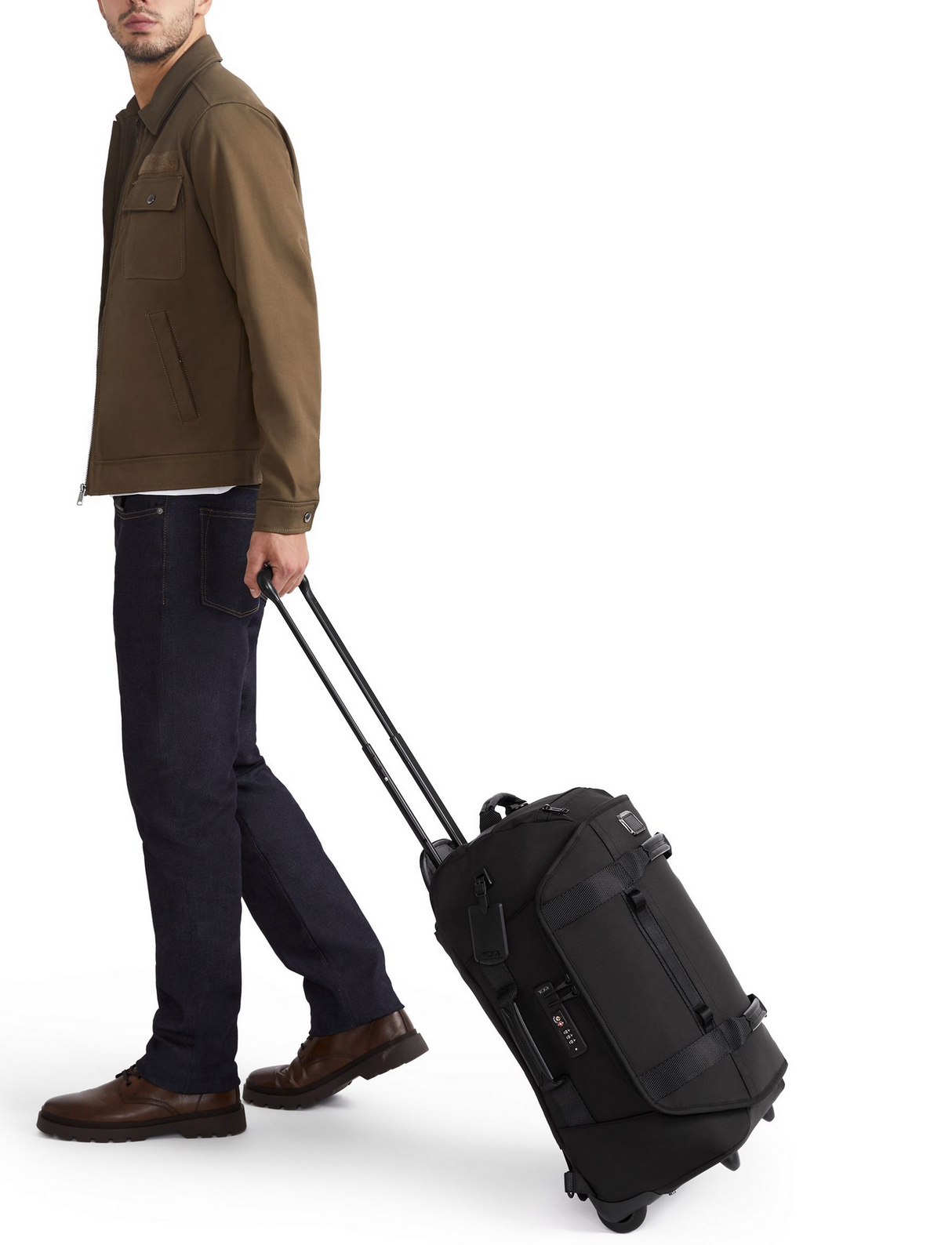 Tumi Alpha Bravo International 2-Wheeled Duffle Backpack Carry-On