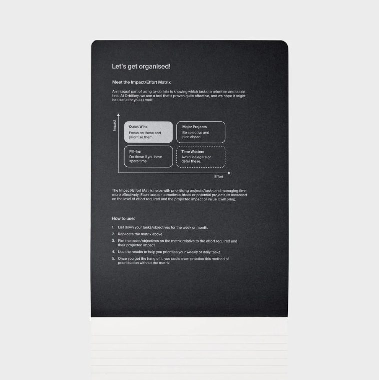 Orbitkey Notepad A4