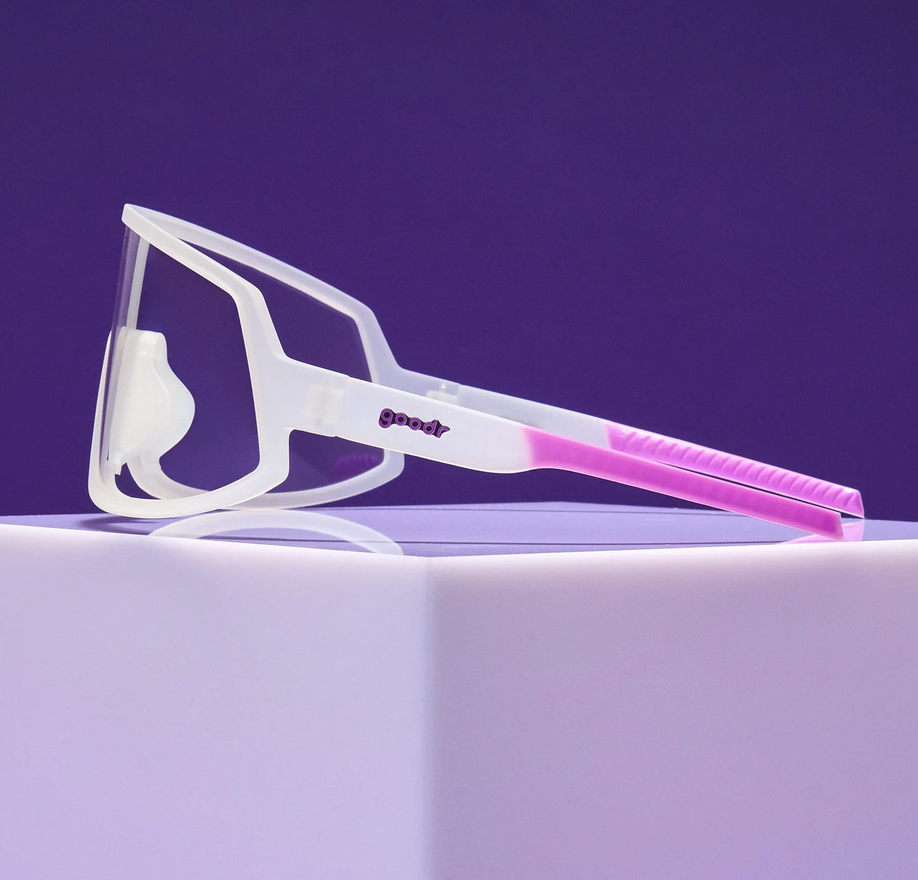 Goodr Crystal Clear Chaos Sunglasses