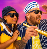 Goodr BFGs Electric Beluga Boogaloo Sunglasses