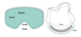 Goodr Snow Gs Here For The Hot Toddies Snow Goggles