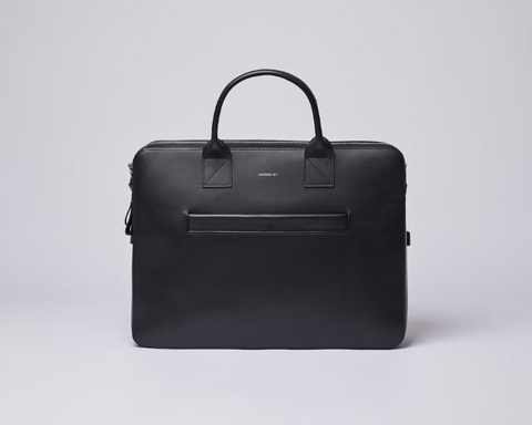 SANDQVIST Seth Leather Briefcase