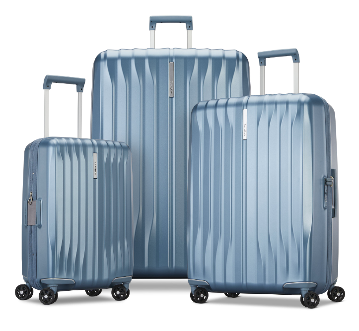 Samsonite Uplift 3 Piece Spinner Hardside Luggage Set Elemental Blue