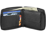 Derek Alexander Bristol Zip-Around Billfold w/ Change Pocket