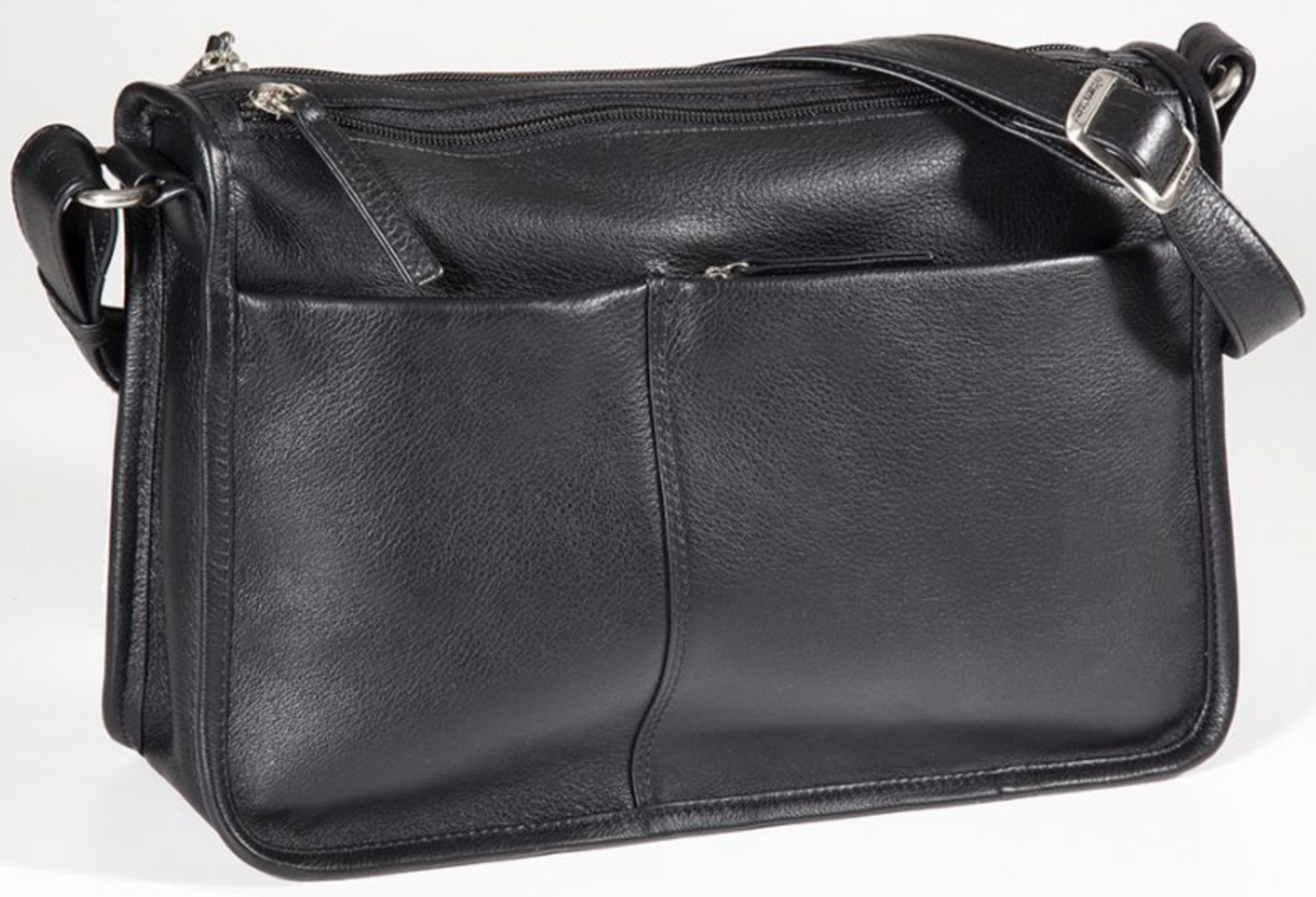 Derek Alexander Central Park Twin Top Zip Shoulder Bag – U.N.