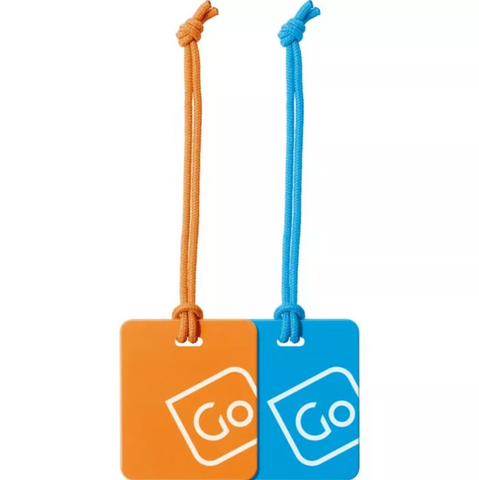 Go Travel Luggage Tags-Twin Pack