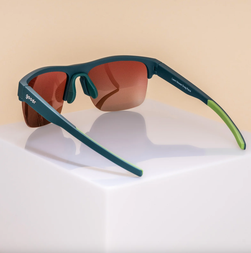 Goodr Flex Gs Lawn Mower Drag Race Sunglasses