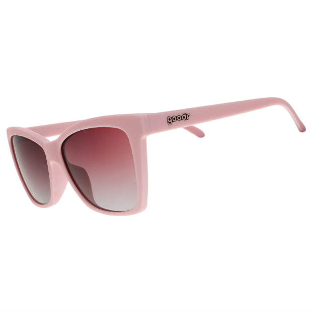 Goodr Pop Gs Rosé Retail Therapy Sunglasses
