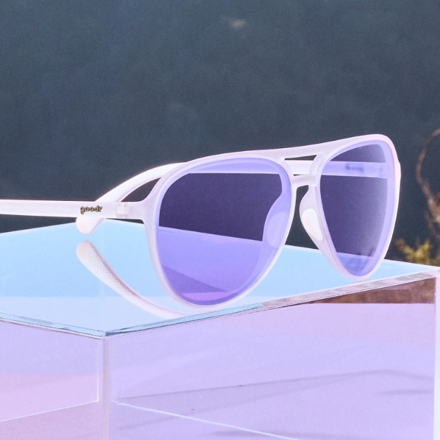 Goodr Retro Gs Secret Amethyst Tryst Sunglasses