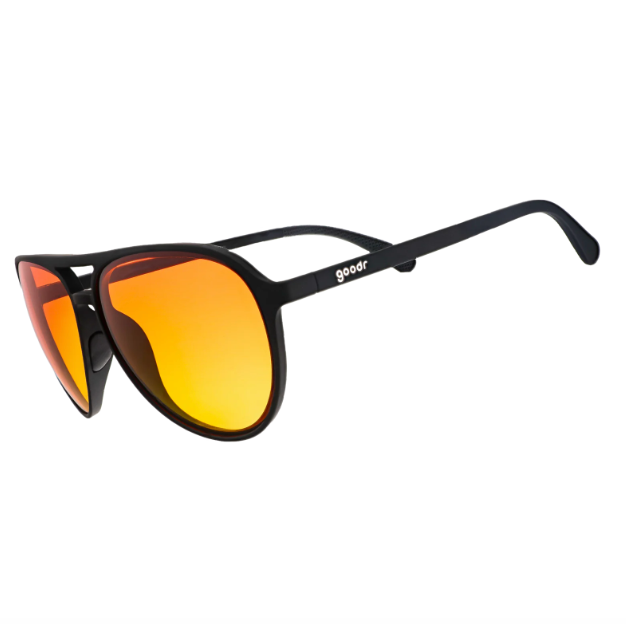 Goodr Sunglasses Clear & Resin Danger