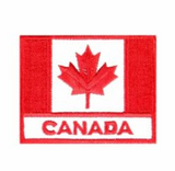 Canada Flag with "CANADA" Patch
