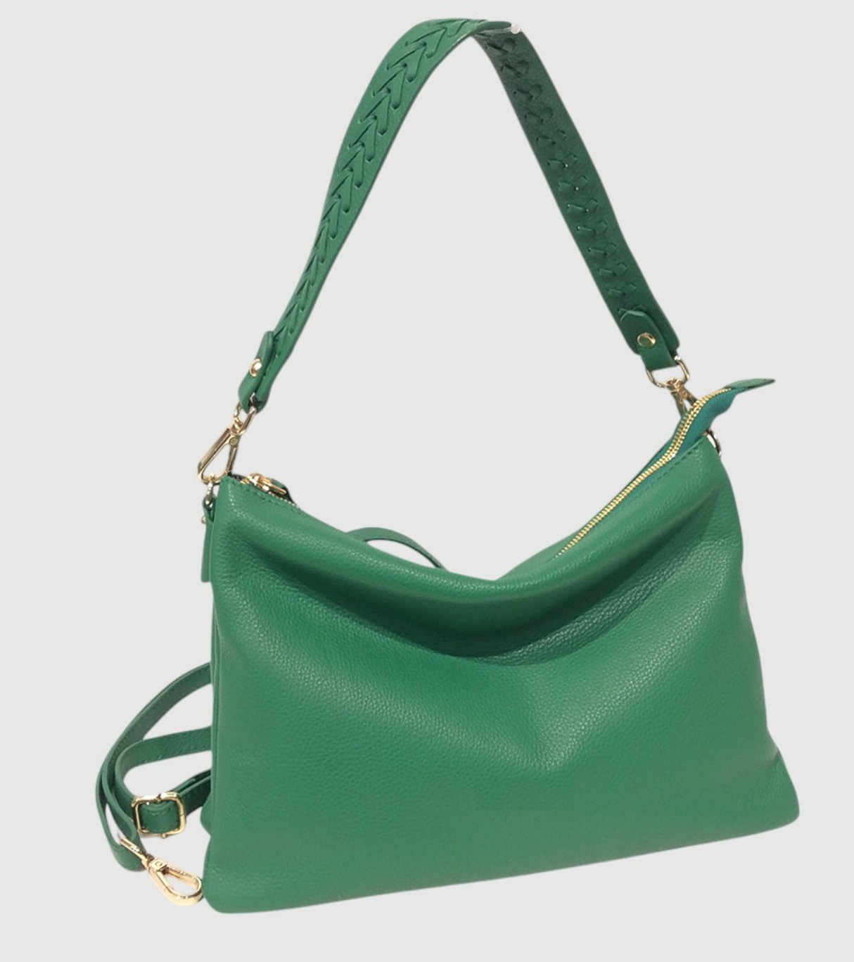 The Trend Bianco Leather Handbag