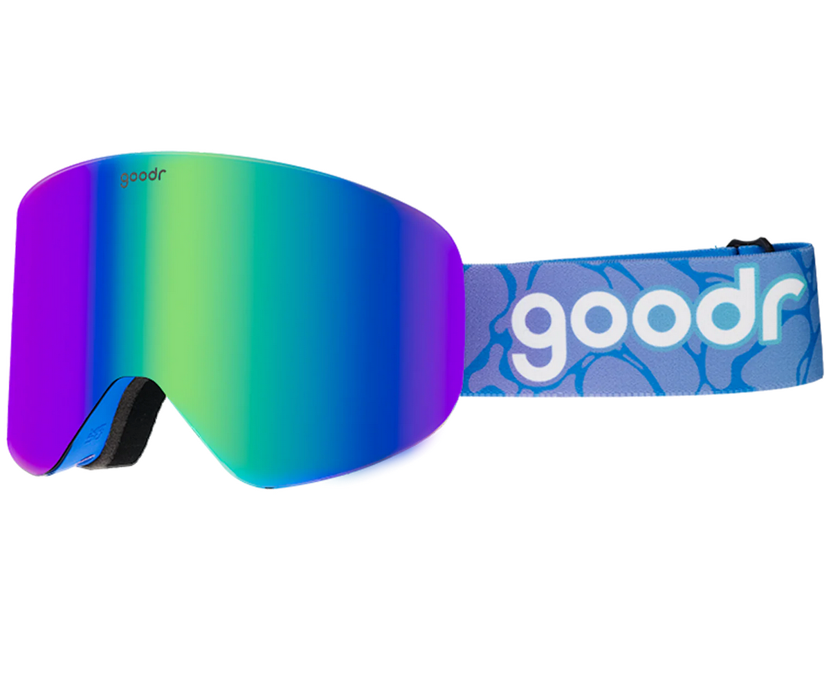 Goodr Snow Gs Cold-Blooded Lodge Lizard Snow Goggles
